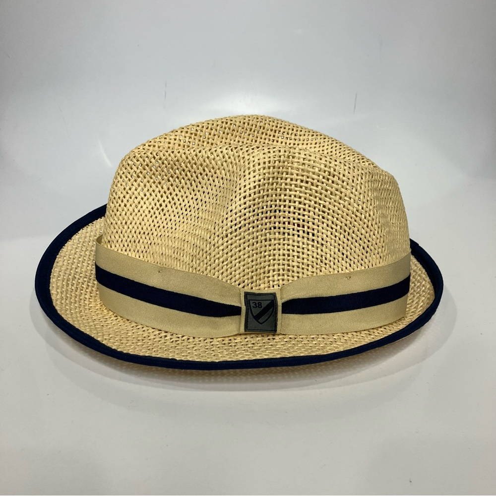 Cremieux collection 100% paper fedora hat‎ casual preppy summer size S/M